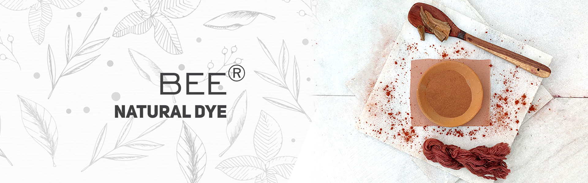 bee natural dye header image