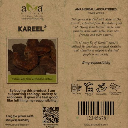 Kareel natural dye tag